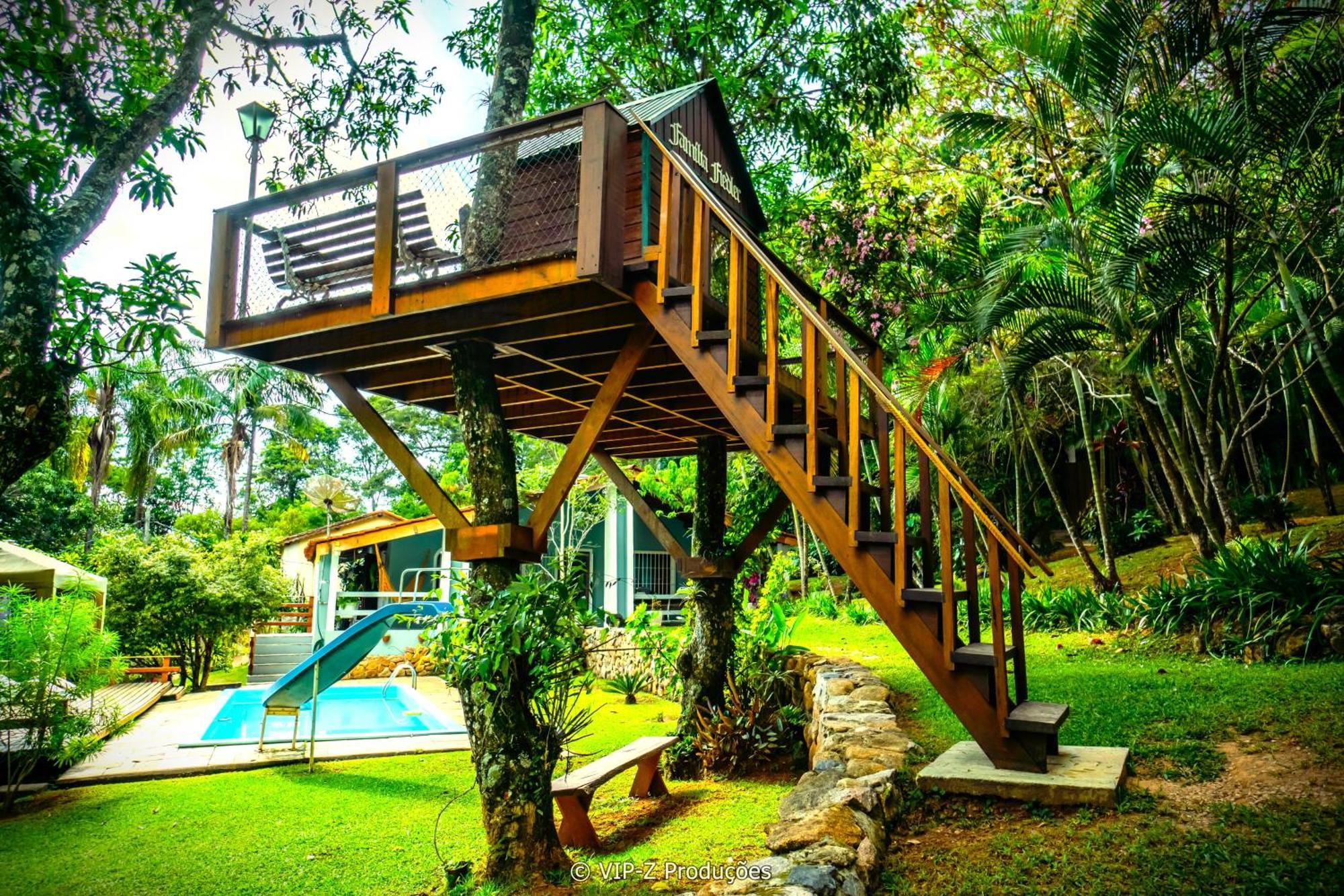Chacara Atibaia Com Casa Na Arvore 外观 照片